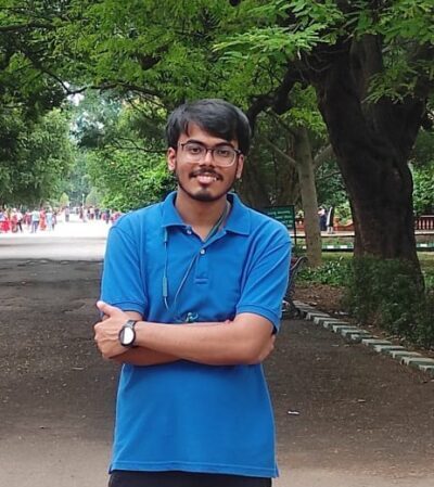 Welcome Parikshit! Our next Int. PhD student.