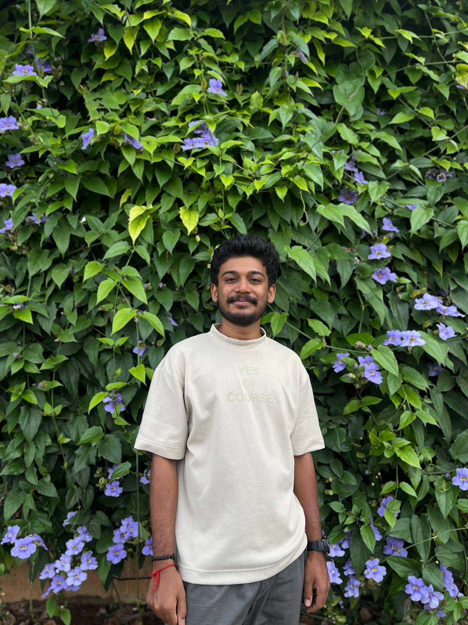 We have our new graduate student. Welcome Sakthivel